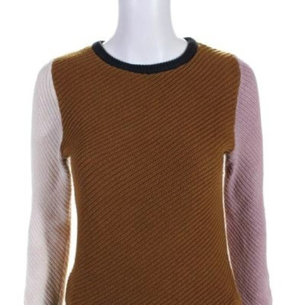APIECE APART Almeria Button Hem Colorblock Sweater - Picture 5 of 12